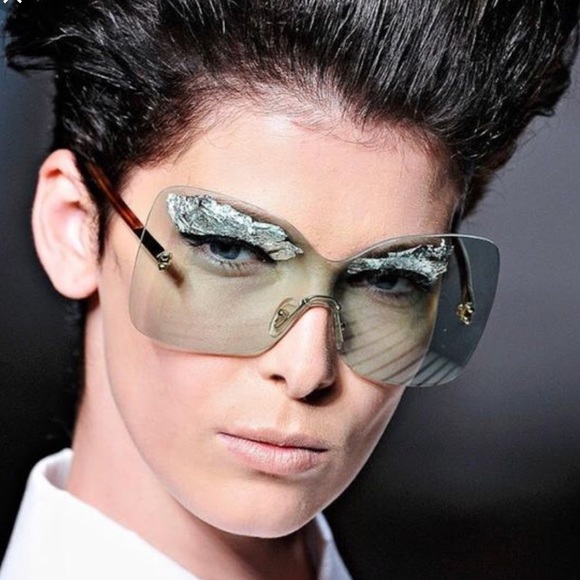 fendi rimless sunglasses